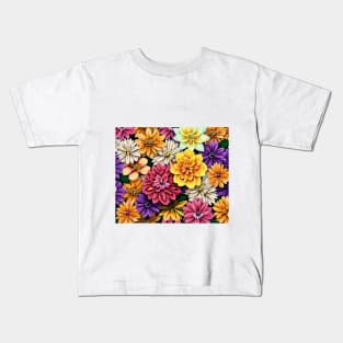 floral estilo Kids T-Shirt